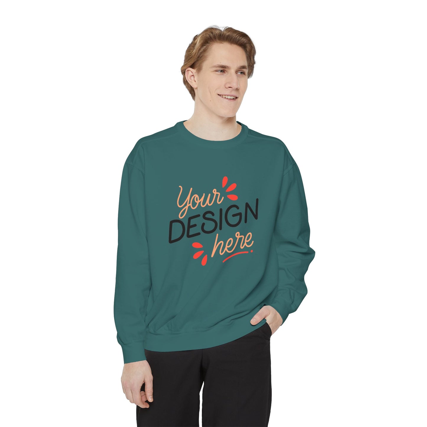 Unisex Garment-Dyed Sweatshirt