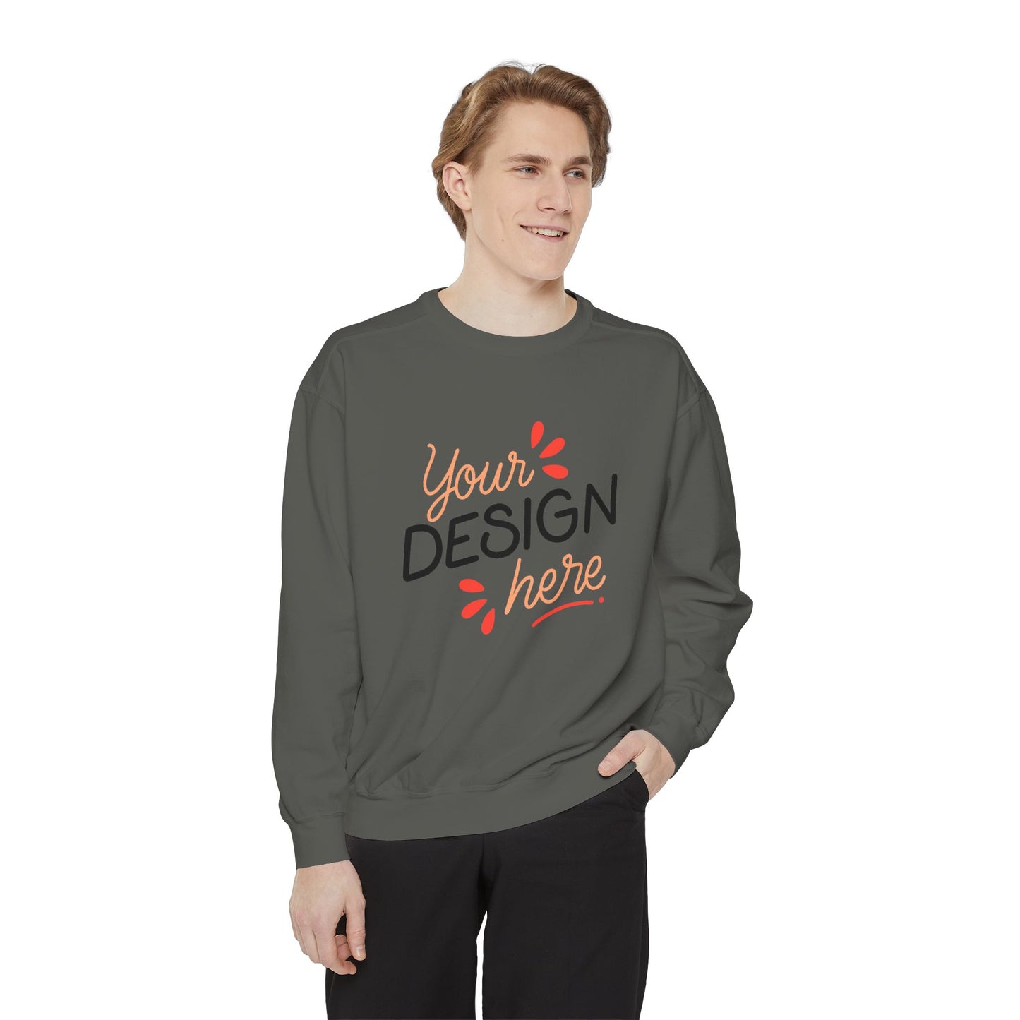 Unisex Garment-Dyed Sweatshirt