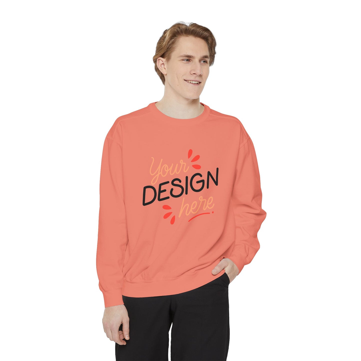 Unisex Garment-Dyed Sweatshirt